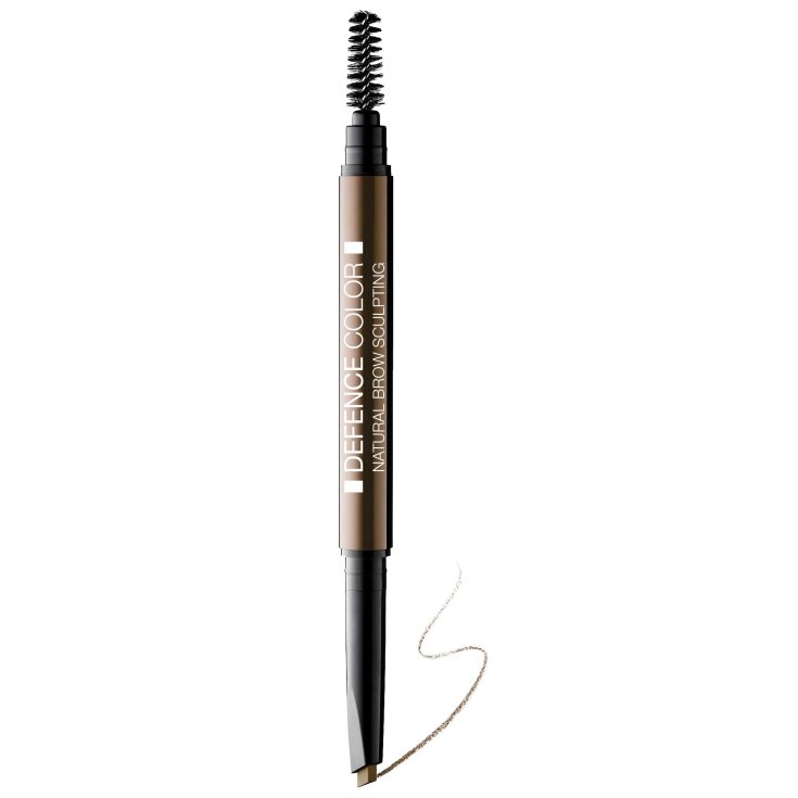 Defense Color Natural Brow Sculpting Eyebrow Pencil 402 Chatain BioNike