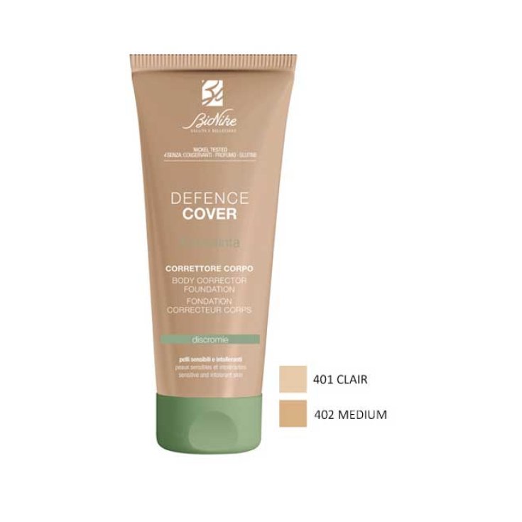 Defense Cover Foundation Corrector Corporal 401 Claire BioNike 75ml