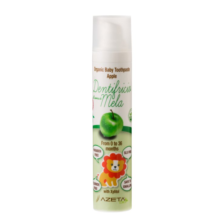 Bebé Dentífrico Manzana 0-36m AZETA®bio 50ml