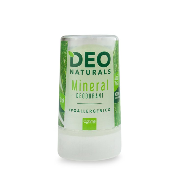 DeoNaturals Desodorante Mineral Hipoalergénico Aloe Vera Optima Naturals 50g