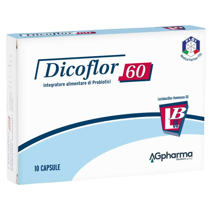 Dicoflor 60 AGPharma 10 Cápsulas
