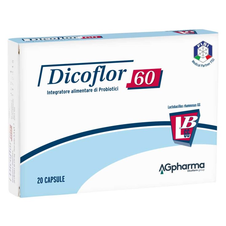 Dicoflor 60 AGPharma 20 Cápsulas Ag Pharma