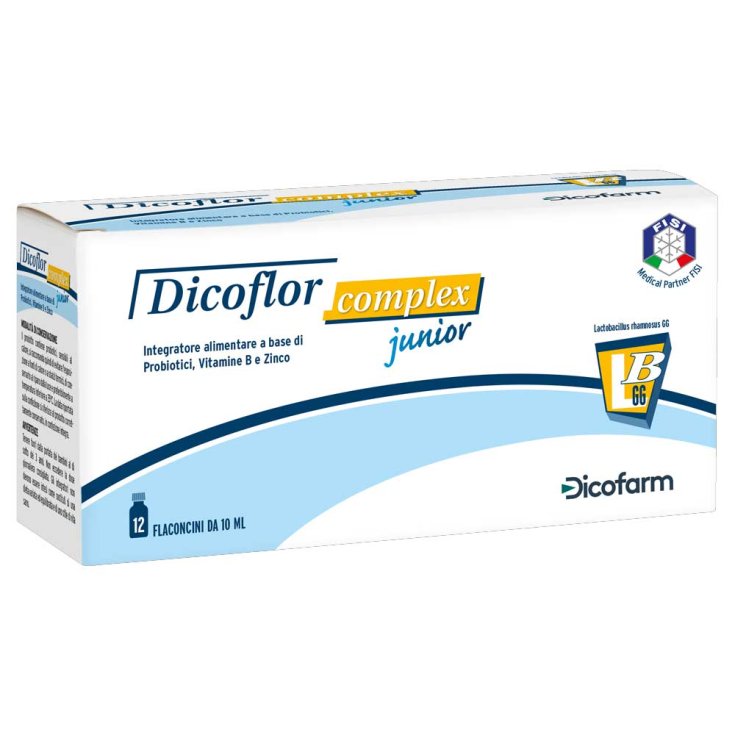 Dicoflor Complex Junior Dicofarm 12 Botellas de 10ml