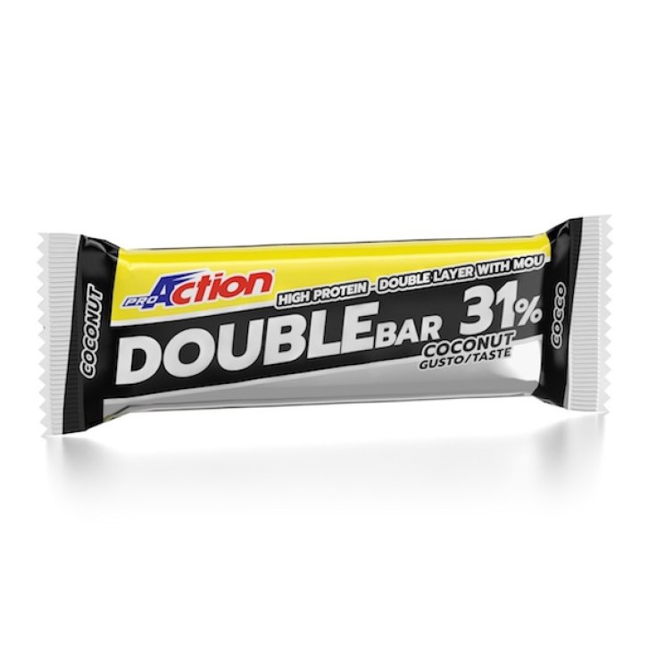 Barrita Doble 32% Coco / Caramelo ProAction 60g