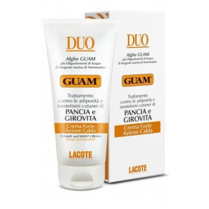 Guam Hot Action Dúo Crema Vientre Y Cintura 150ml