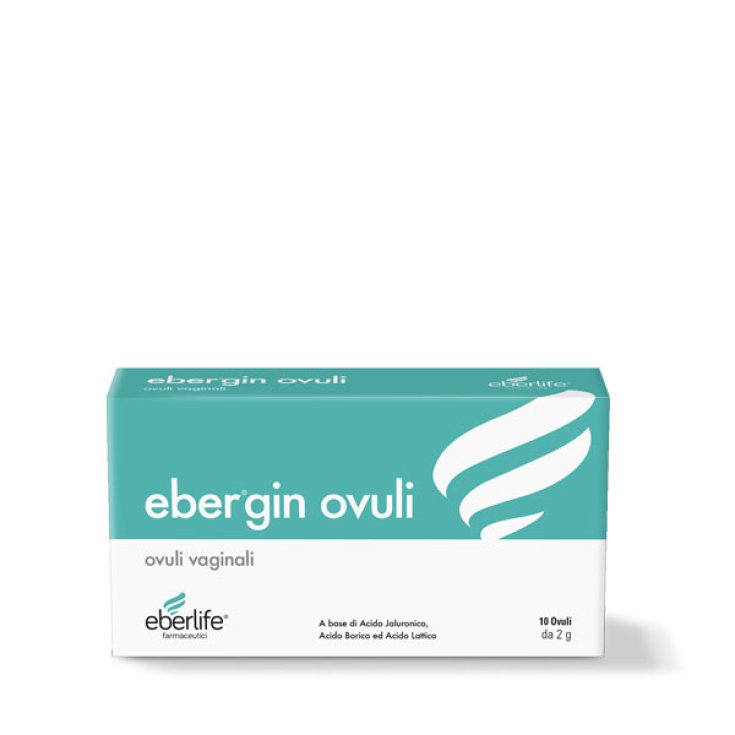 Eber®Gin Óvulos Vaginales Eberlife® 10 Piezas