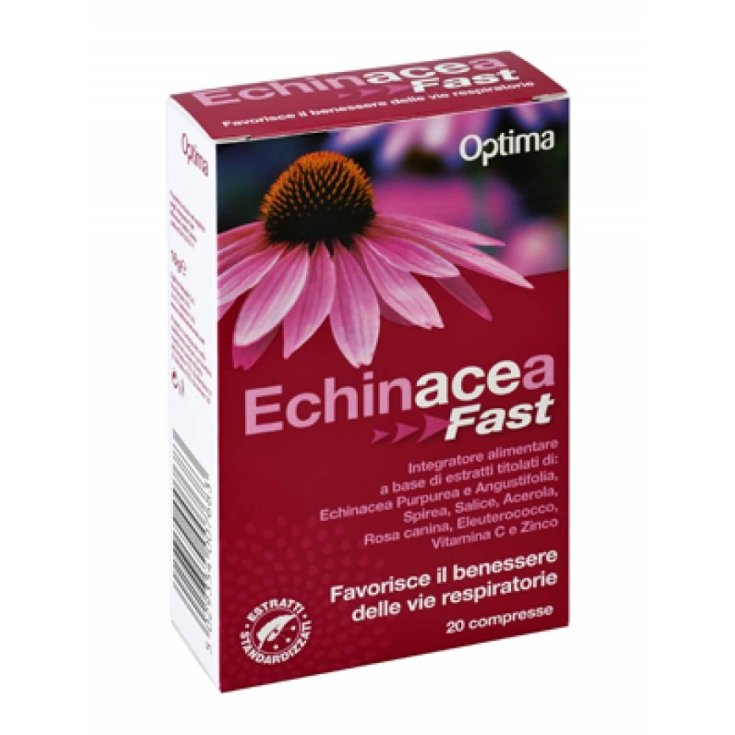 Equinácea Fast Optima Naturals 20 Comprimidos