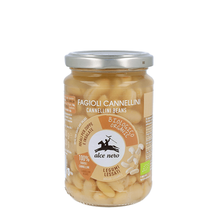 Alubias Cannellini Cocidas Ecológicas Alce Nero 300g