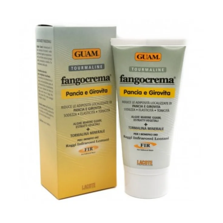 Barro Crema Vientre Y Cintura Turmalina Guam 150ml