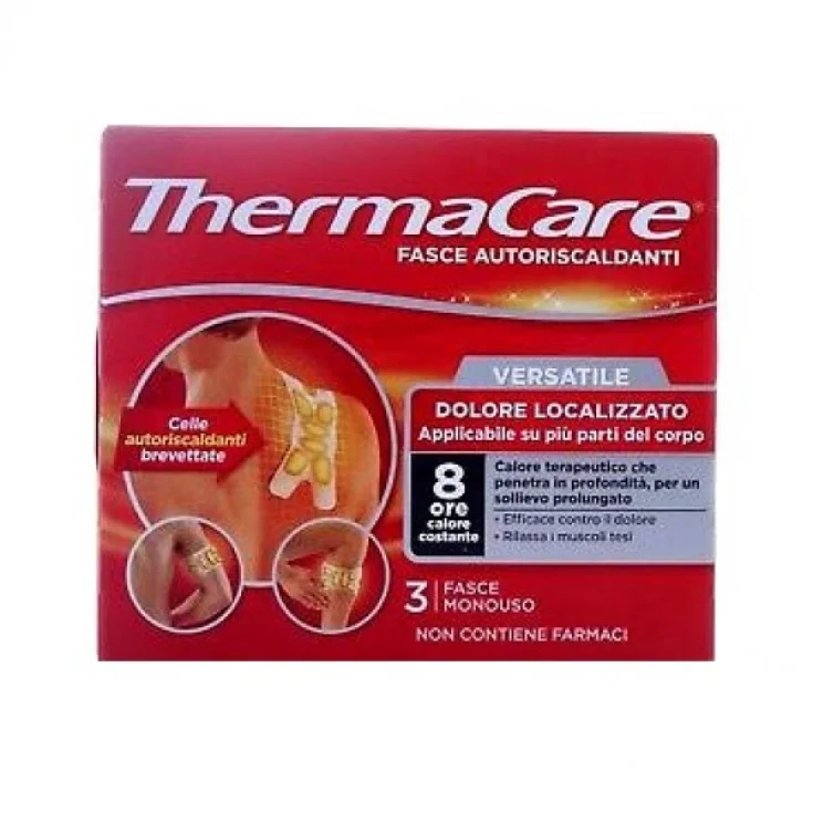 Versátiles Thermacare® 3 bandas Bandas autocalentables