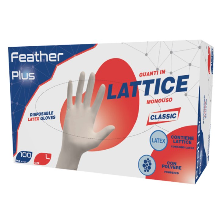 Guantes Latex Feather Plus L Reflexx® 100 Piezas