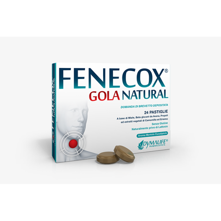 Fenecox® Garganta Natural Menta Y Eucalipto Dymalife® 36 Comprimidos