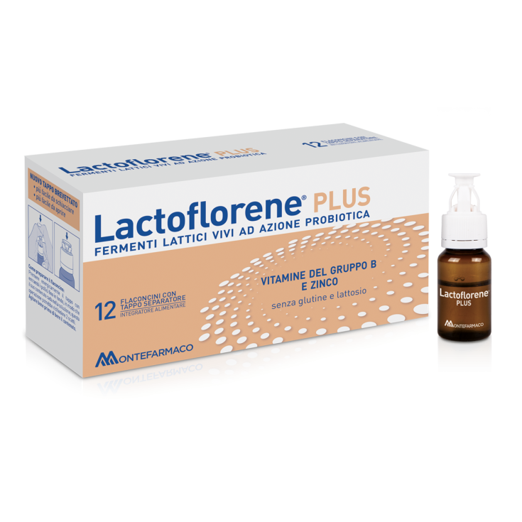 Lactoflorene® PLUS MONTEFARMACO 12 Viales