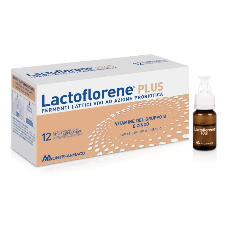 Lactoflorene® PLUS MONTEFARMACO 12 Viales