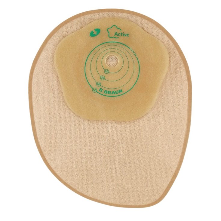 Flexima® Active Colostomy Bag Midi Beige 15-65mm BRAUN 30 Piezas