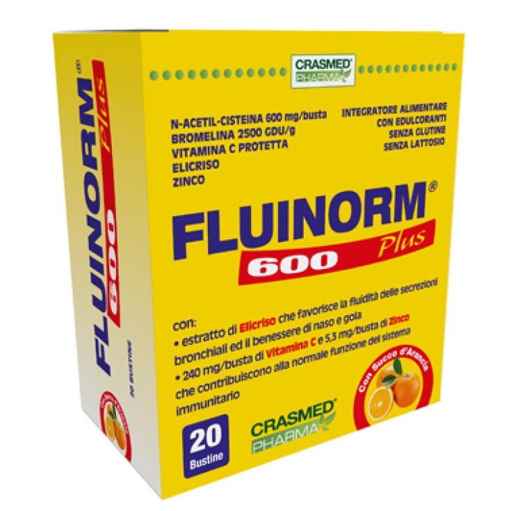 Fluinorm® 600 Plus CrashMed® Pharma 20 Sobres