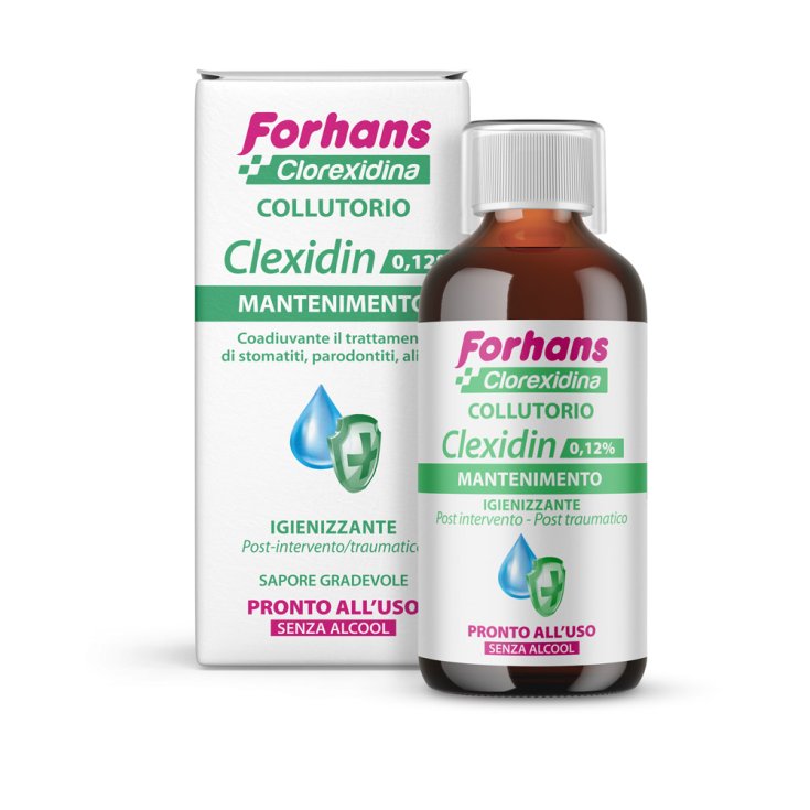 Forhans Clexidin Clorhexidina 0,12% Colutorio 200ml