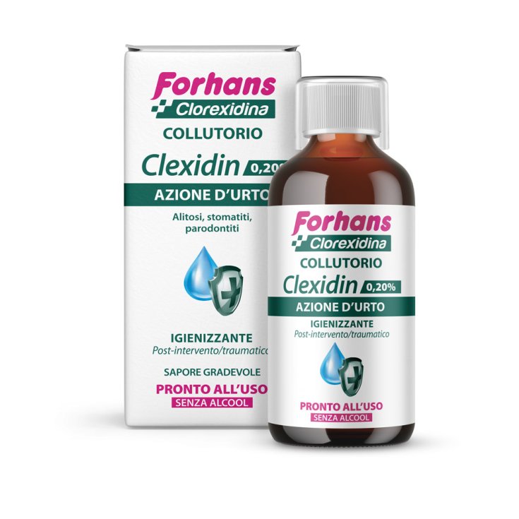 Forhans Clexidin Clorhexidina 0,20% Colutorio 200ml