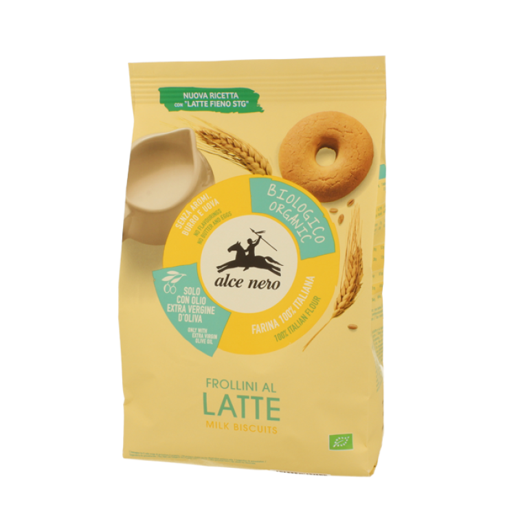 Galletas De Mantequilla De Leche Ecológica Alce Nero 350g