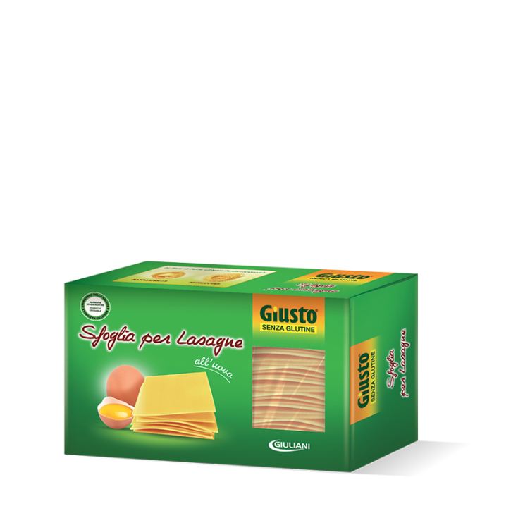 Giusto® GIULIANI Láminas de Lasaña de Huevo Sin Gluten 250g