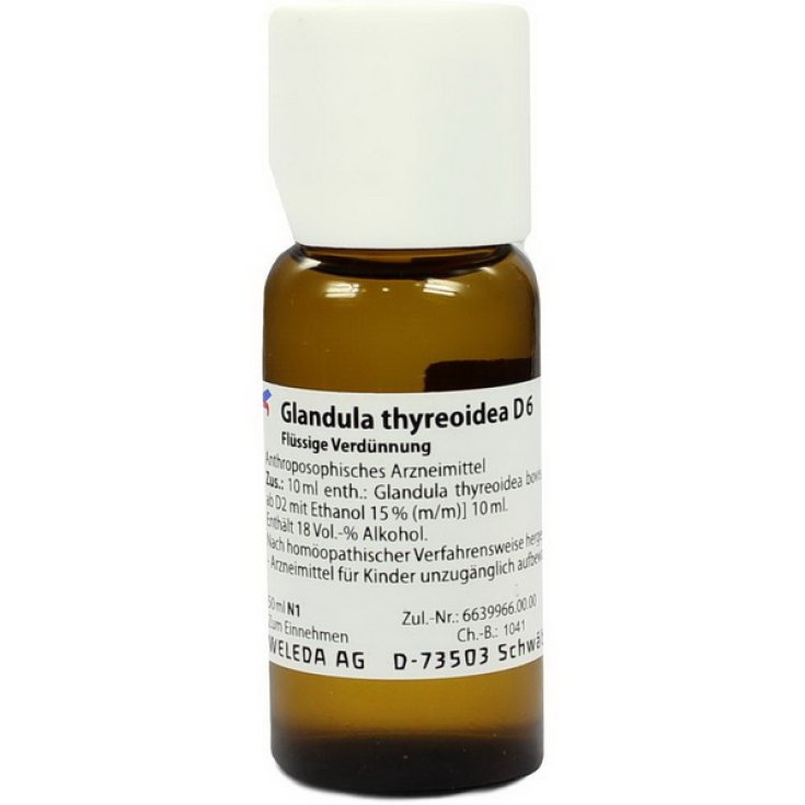 Glándula Thyreoidea D6 Weleda 50ml