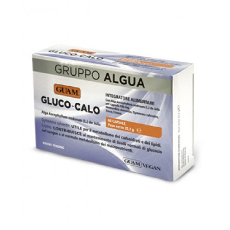 Gluco-Calo Algua Guam Grupo 60 Comprimidos