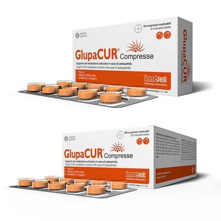 GlupaCUR® Innovet 200 Comprimidos