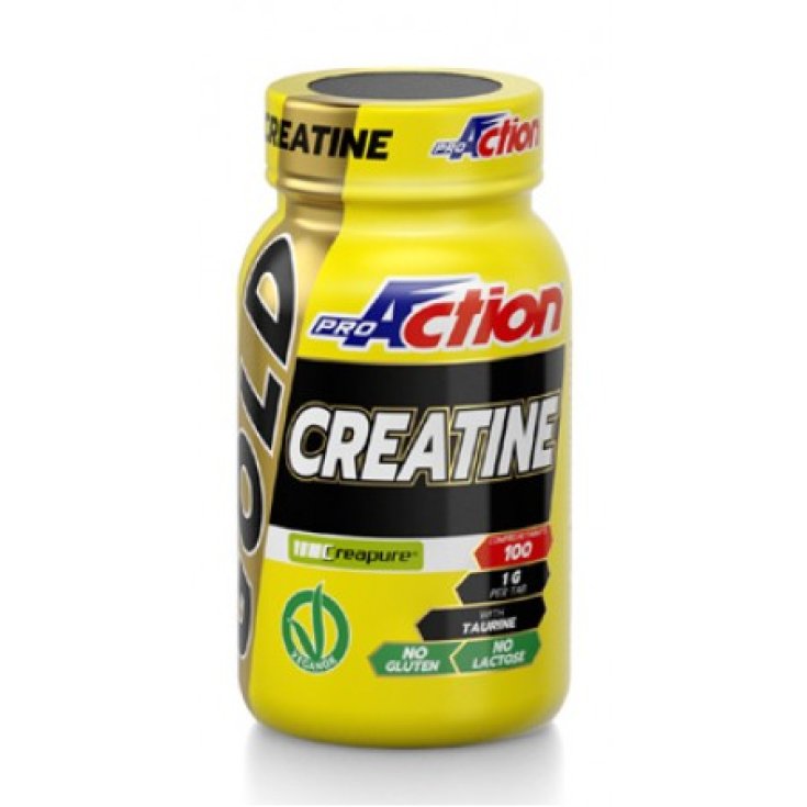 Gold Creatine ProAction 100 Comprimidos