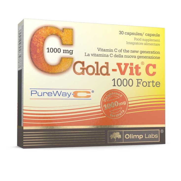 Gold-Vit® C 1000 Forte Olimp Labs® 30 Cápsulas