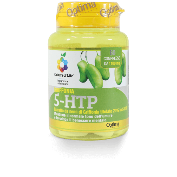 Griffonia 5-HTP Colors Of Life® Optima Naturals 60 Comprimidos