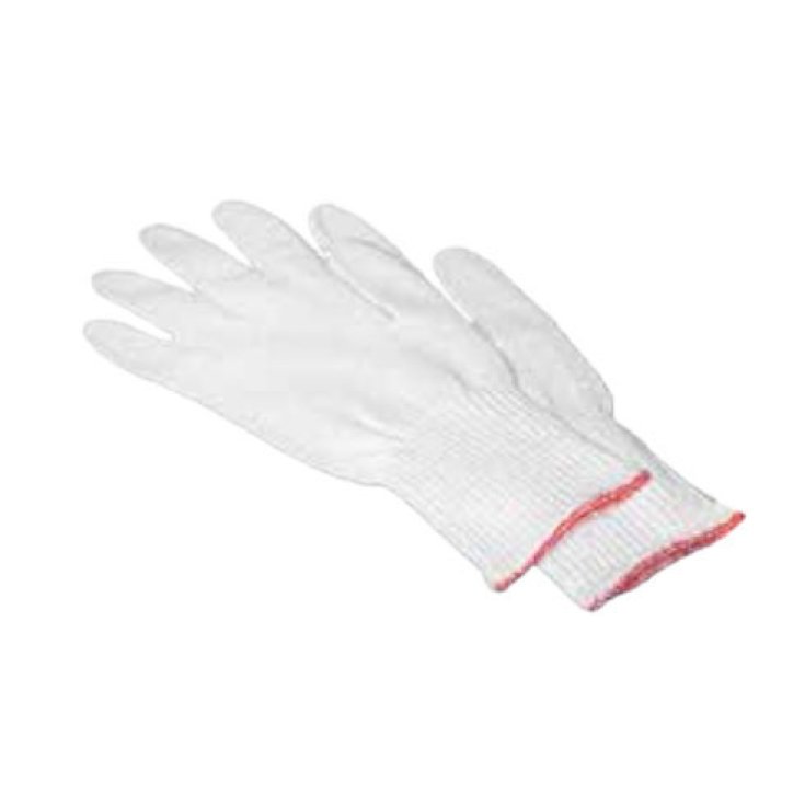 Guantes Farmac-Zabban Blanco Puro Algodón Talla 6.5