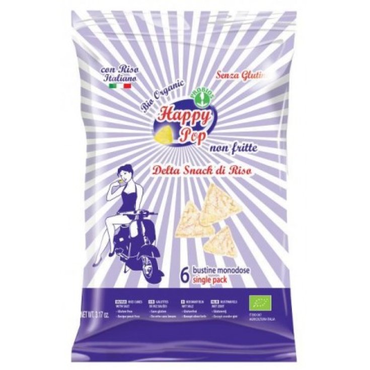 Happy Pop Delta Snack De Arroz Probios 90g