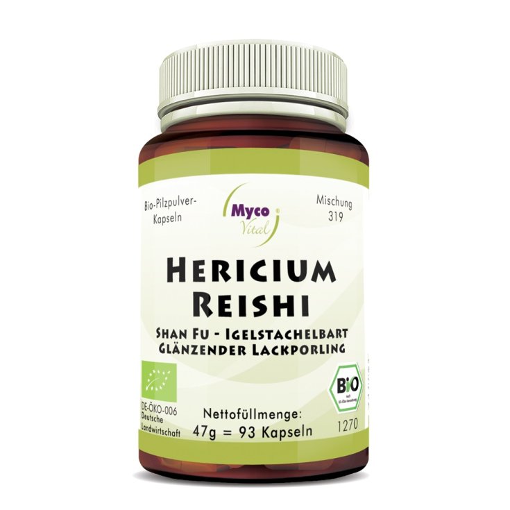Hericium Reishi Mix 319 93 Cápsulas