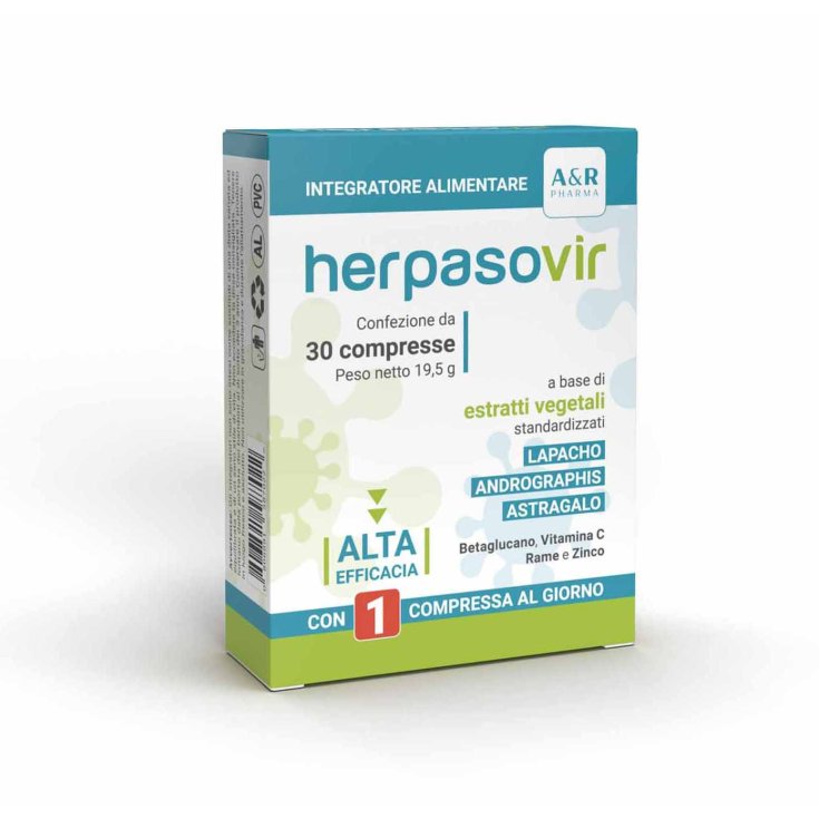 Herpasovir A&R 30 Comprimidos