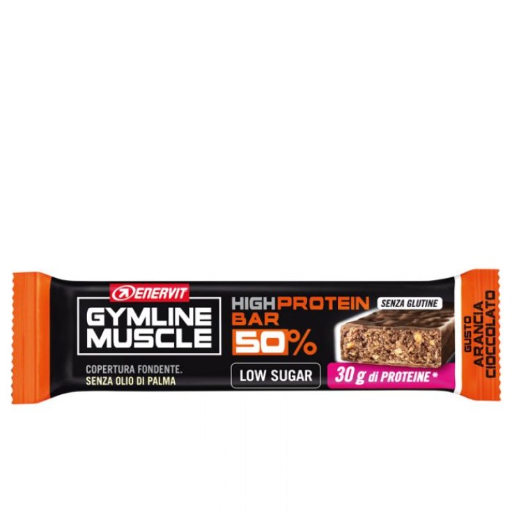Barrita High Protein 50% Naranja-Chocolate Enervit Gymline Muscle 60g