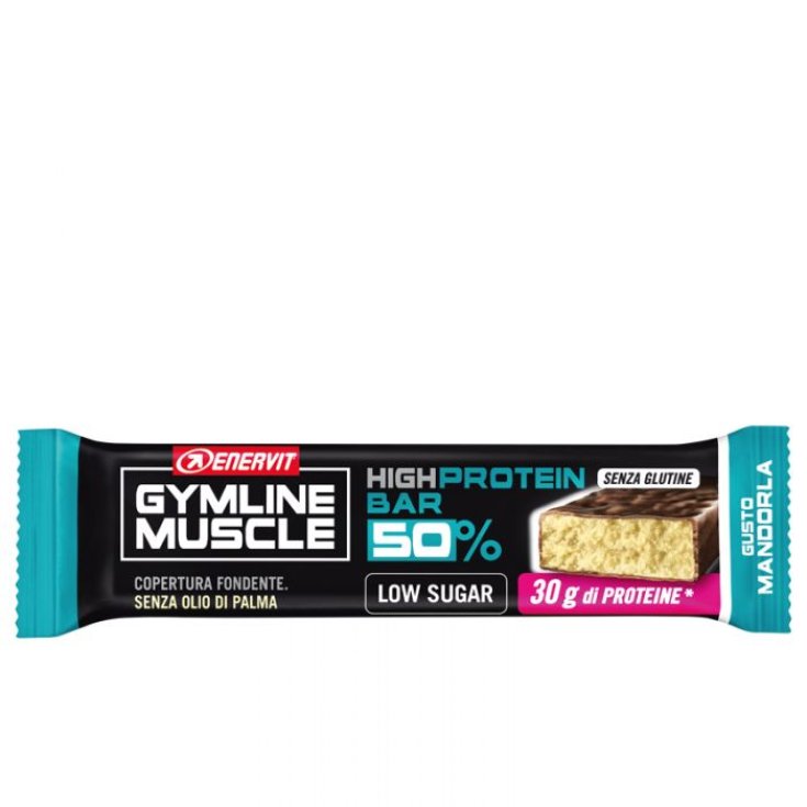 Barrita High Protein 50% Almendra Enervit Gymline Muscle 60g