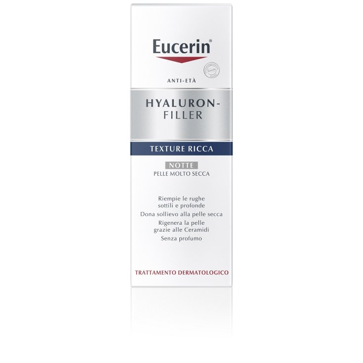 Eucerin® Hyaluron-Filler Textura Noche Rica 50ml