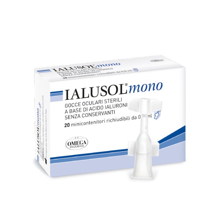 Ialusol® Mono Omega Pharma Colirio 20 Microenvases