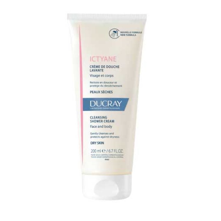 Ictyane Ducray Crema de Ducha Limpiadora 200ml