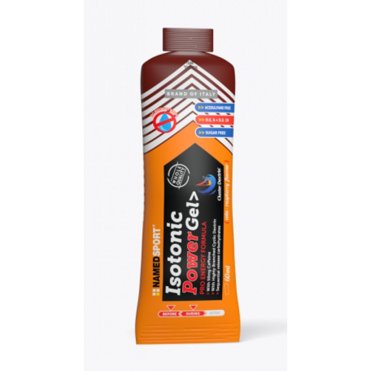 Power Gel Isotónico> Cola-Frambuesa NamedSport® 60ml