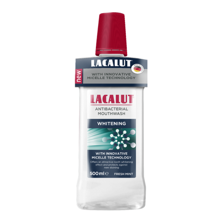 LACALUT Colutorio Micelar Antibacteriano Blanqueante 500ml