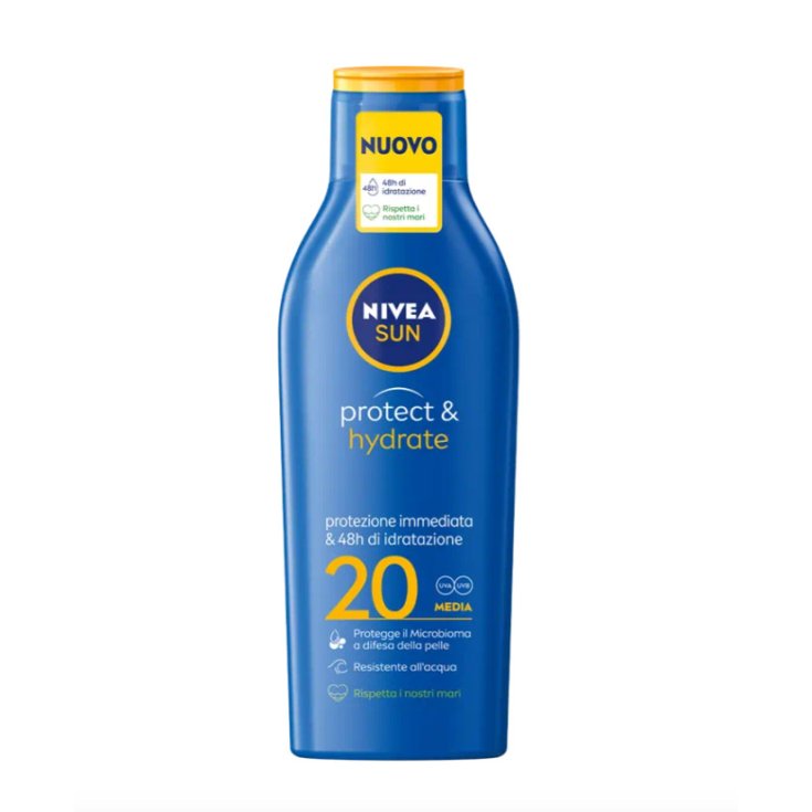 LECHE SOLAR PROTEGE E HIDRATA FP20 NIVEA SUN 200ml