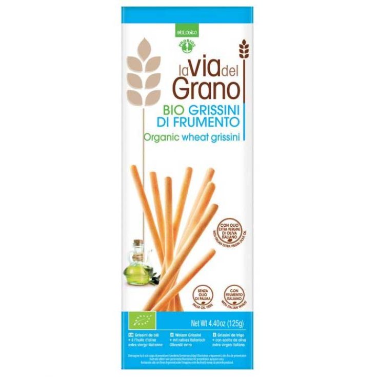 La Via Del Grano Barritas De Trigo Probios 125g