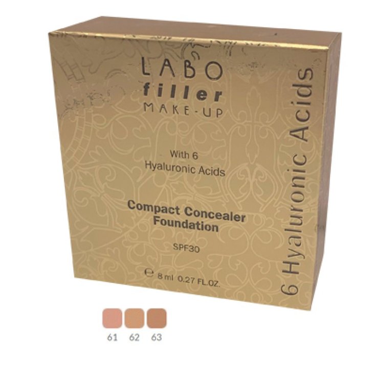 Labo Filler Maquillaje Compacto Corrector Base Spf30 62 Labo 8ml