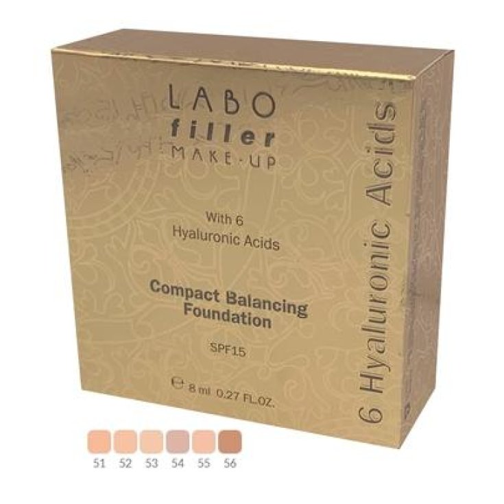 Labo Filler Maquillaje Base de Maquillaje Compacta Reequilibrante Spf15 54 Labo 8ml