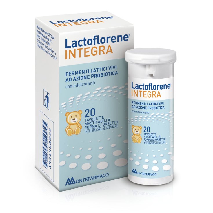 Lactofloreno INTEGRA MONTEFARMACO 20 Comprimidos Masticables