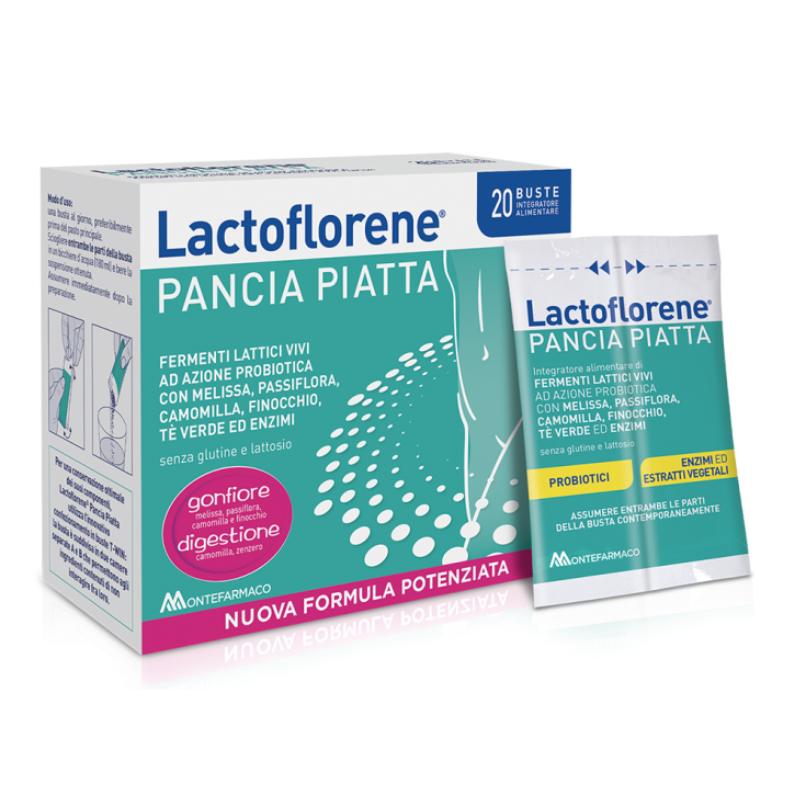 Lactoflorene® MONTEFARMACO VIENTRE PLANO 20 sobres Duocam