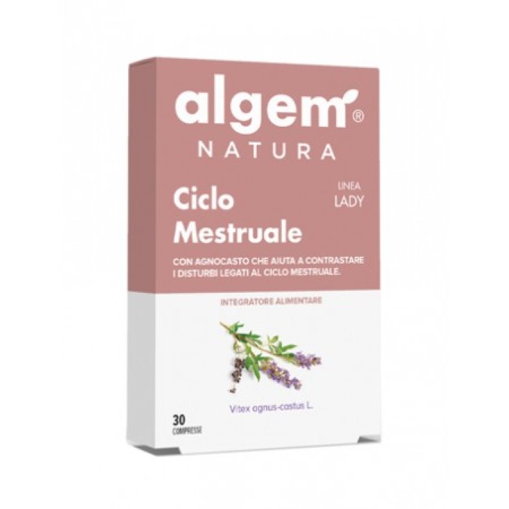 Lady Ciclo Menstrual Algem Natura 30 Comprimidos