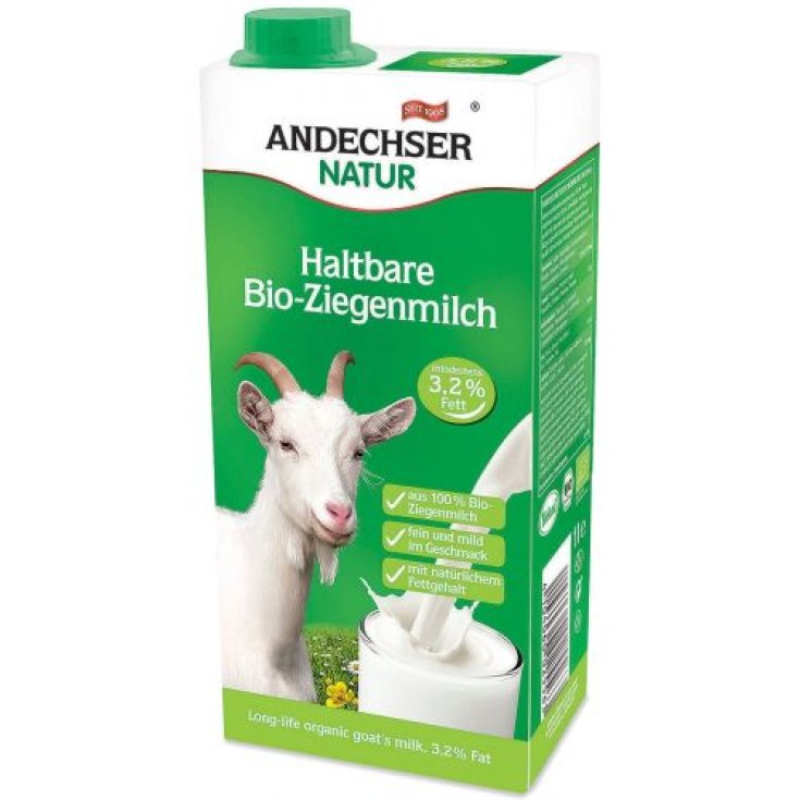 Leche Entera de Cabra UHT Bio Andechser 1L