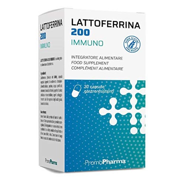 Lactoferrina 200 Inmuno PromoPharma 30 Cápsulas